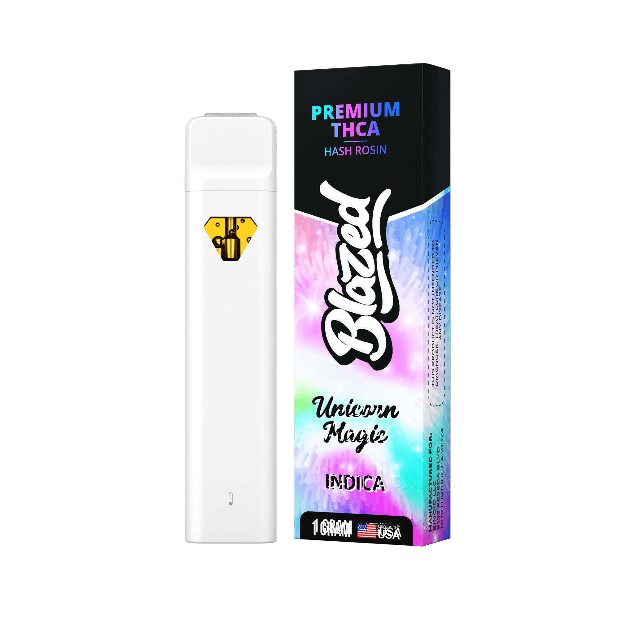 Blazed 1 Gram THCA Disposable – Hash Rosin