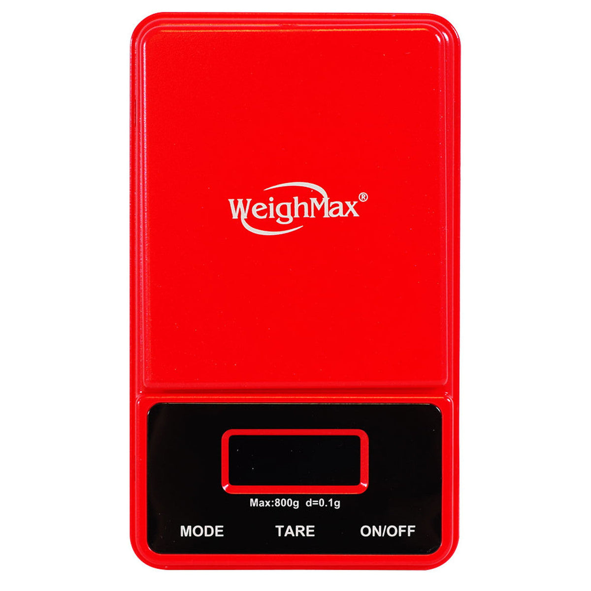 WeighMax NJ Digital Pocket Scale 800g x 0.1g Red