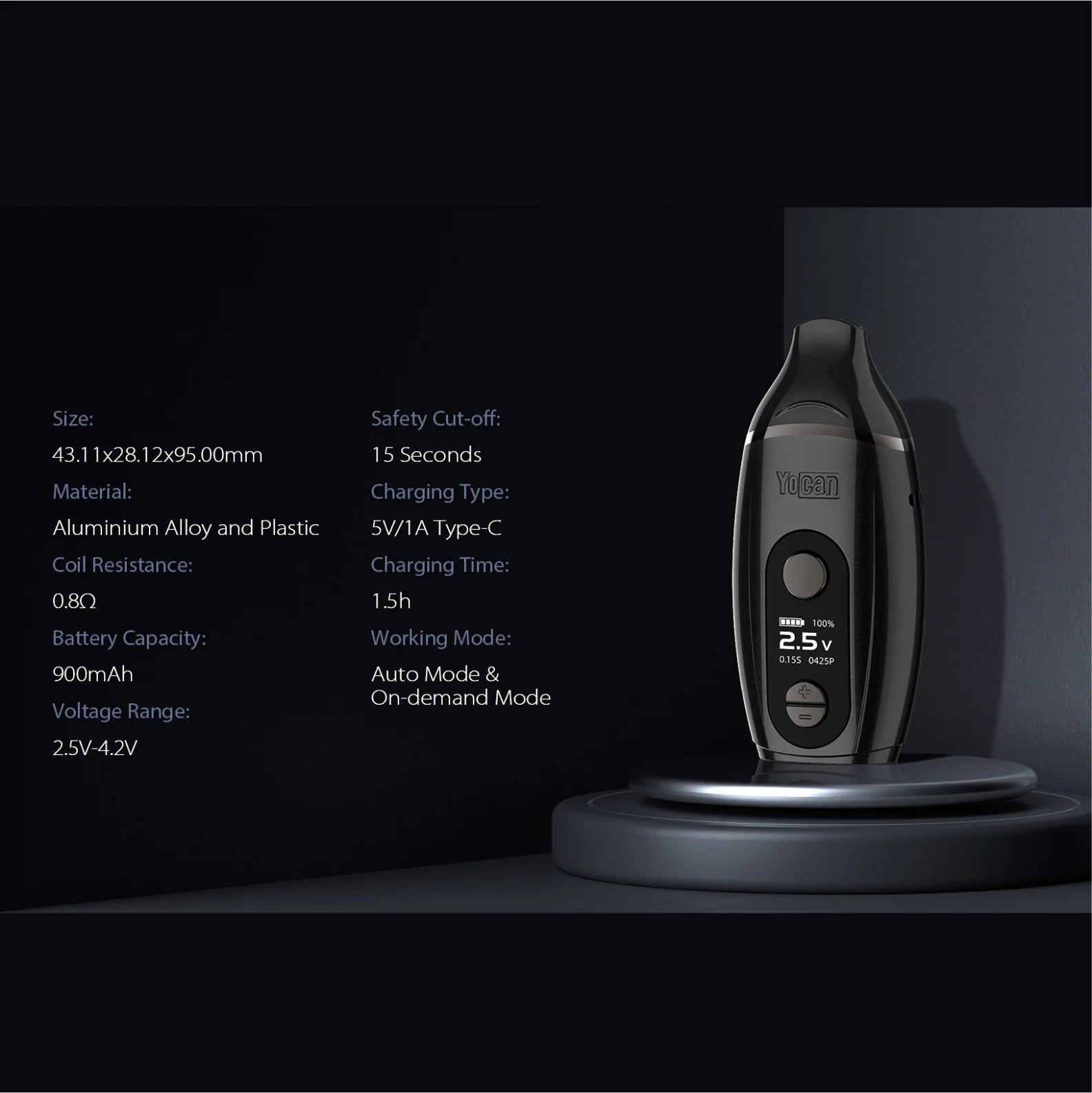 Yocan Iris Wax Vaporizer