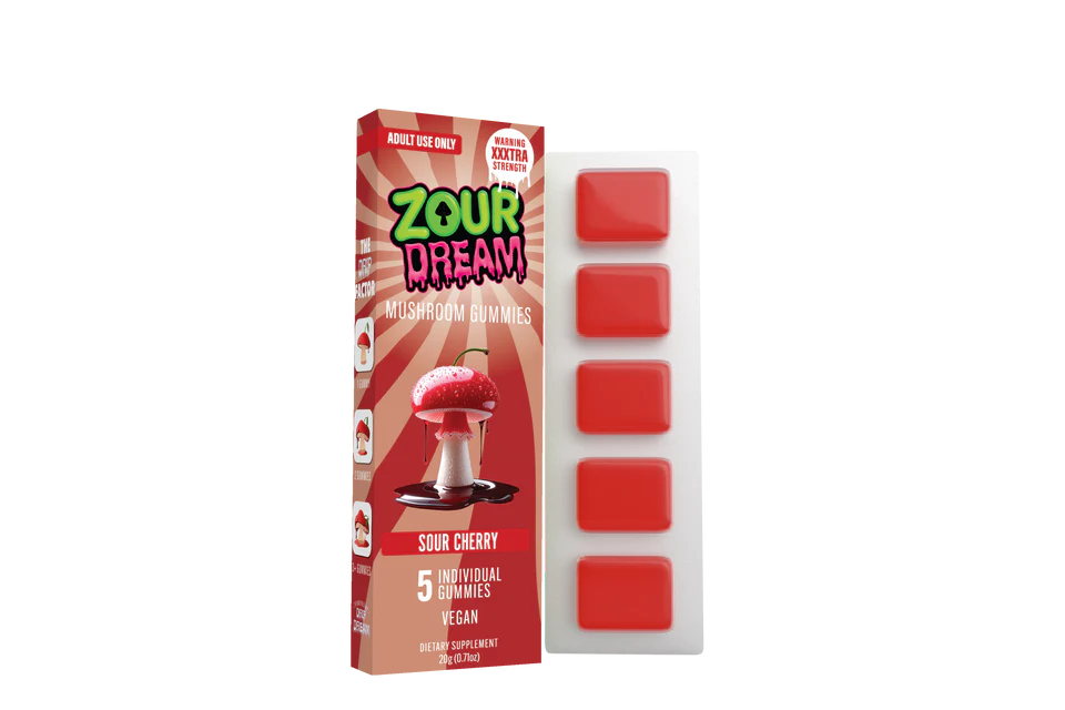 Zour Dream Mind Melting Mushroom Gummies 5ct