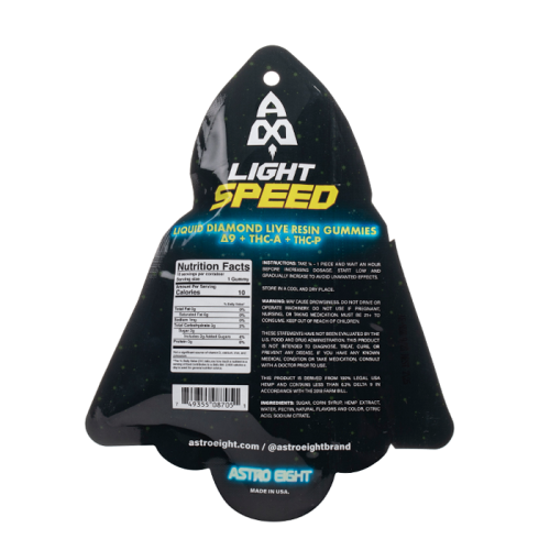 Astro Eight Lightspeed Nano Gummies 3500mg