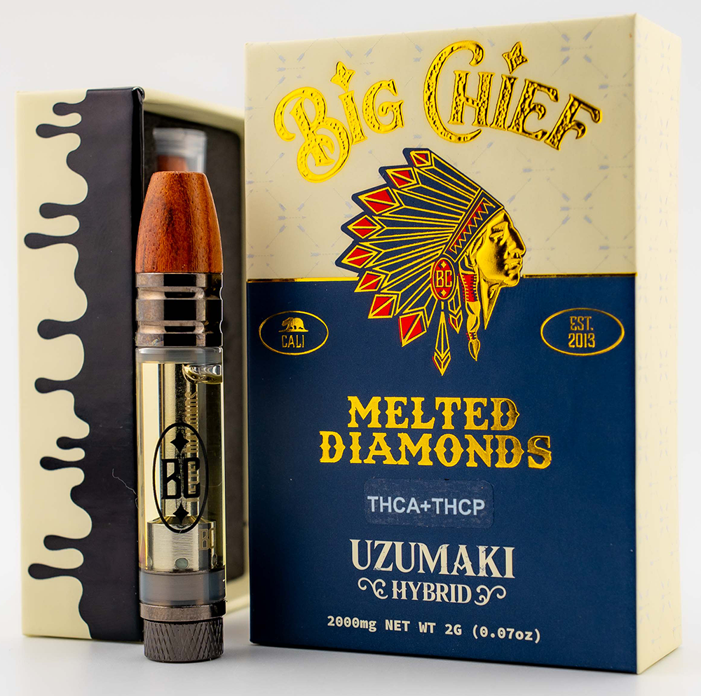 Big Chief Melted Diamonds THCA+THCP Cart 2G