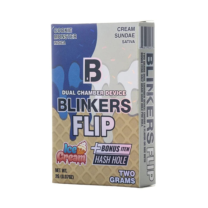 Blinkers Flip 2g THC-A Dual Chamber Disposable + Hash Hole Pre-Roll