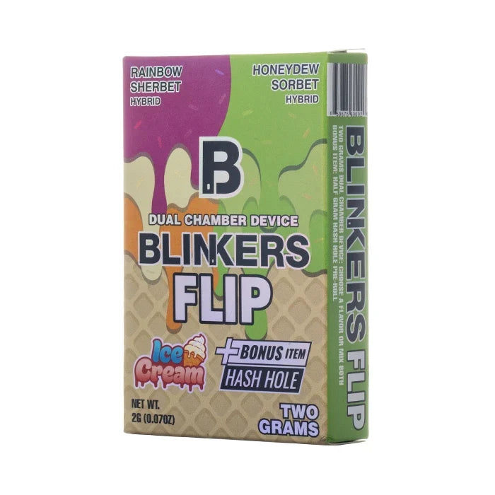 Blinkers Flip 2g THC-A Dual Chamber Disposable + Hash Hole Pre-Roll