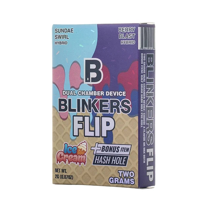 Blinkers Flip 2g THC-A Dual Chamber Disposable + Hash Hole Pre-Roll