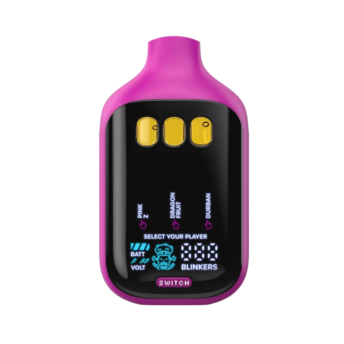 Boutiq Switch V5 Gum Edition THC-A Triple Tank Disposable 2G