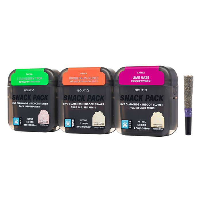 Boutiq Snack Pack Live Diamonds Minis | (5ct) 2.5g