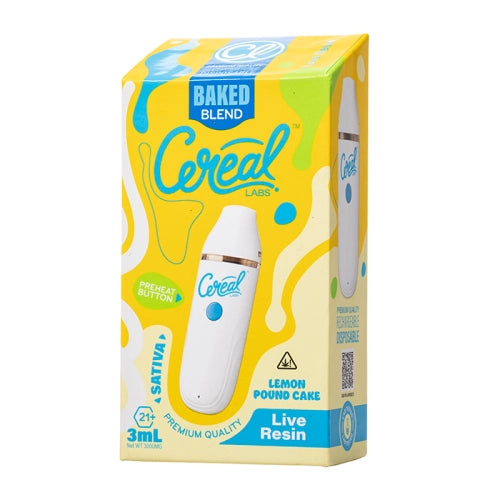 CEREAL LABS BAKED BLEND LIVE RESIN DISPOSABLE 3G