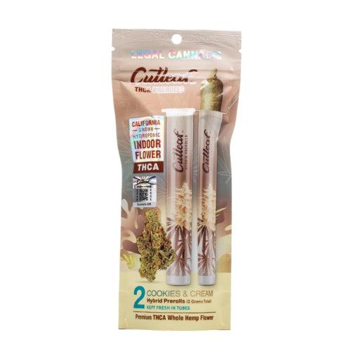 CUTLEAF THC-A PRE ROLLS 2G