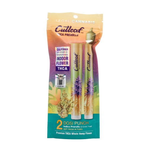 CUTLEAF THC-A PRE ROLLS 2G