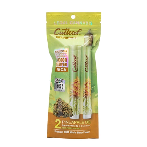 CUTLEAF THC-A PRE ROLLS 2G