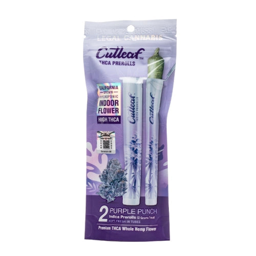 CUTLEAF THC-A PRE ROLLS 2G