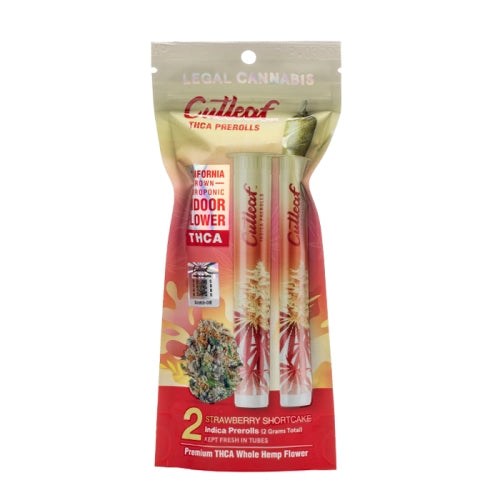 CUTLEAF THC-A PRE ROLLS 2G