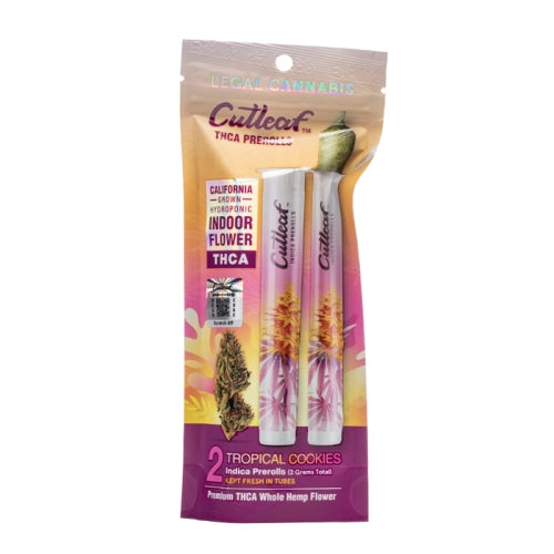 CUTLEAF THC-A PRE ROLLS 2G