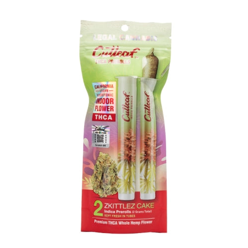 CUTLEAF THC-A PRE ROLLS 2G