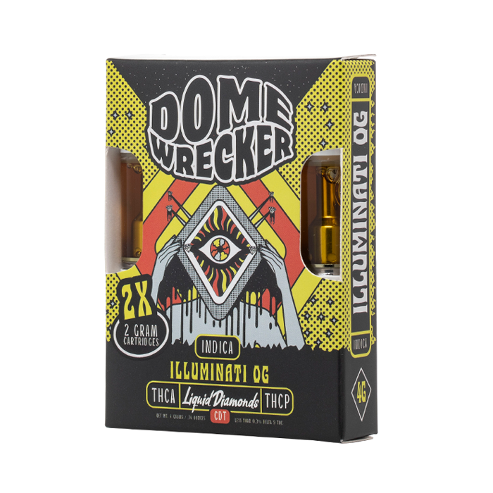 Dome Wrecker Liquid Diamonds Cartridges 4G