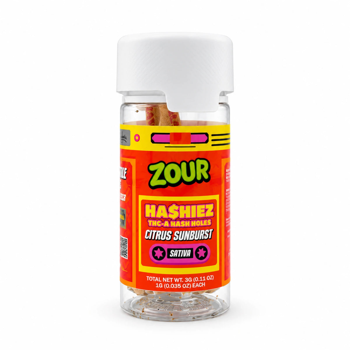 Zour Stash Hashiez THCA Pre-Rolls | (3ct) 3g