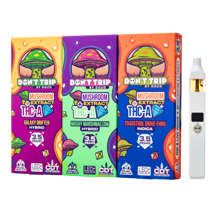 DOZO Dont Trip + THC-A Diamonds Disposable 2.5G