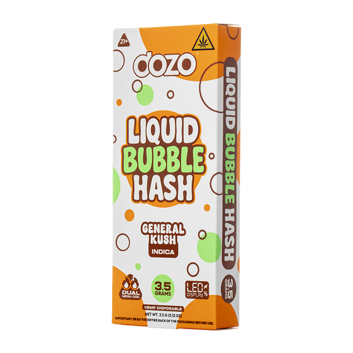 DOZO Liquid Bubble Hash Disposable 3.5G