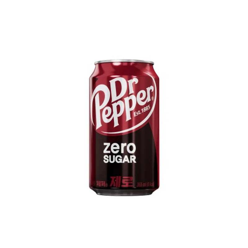 Dr Pepper Zero (Korea) – Korean Zero Sugar Dr Pepper