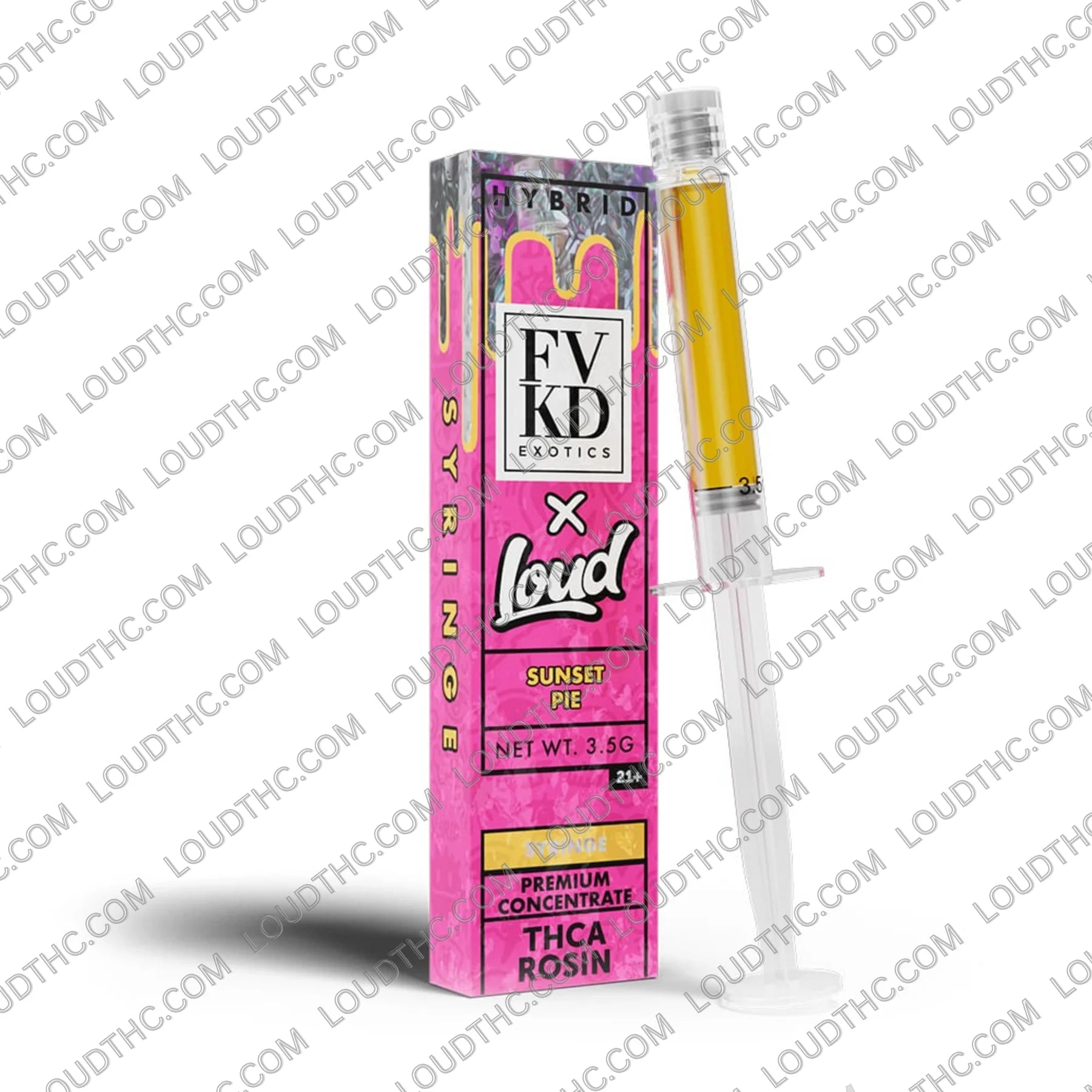 FVKD x Loud THCA Rosin Syringe 3.5G