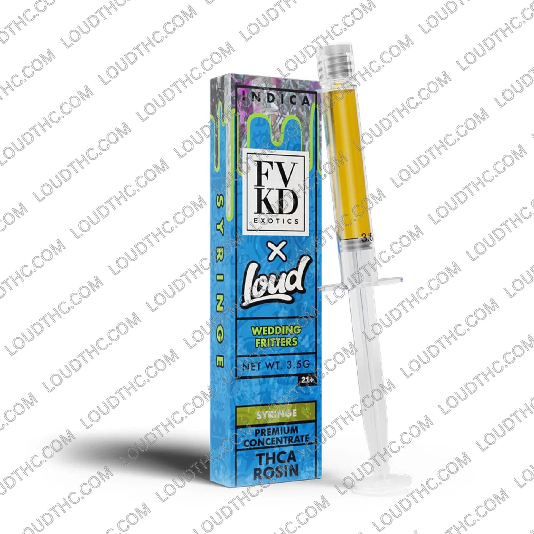 FVKD x Loud THCA Rosin Syringe 3.5G