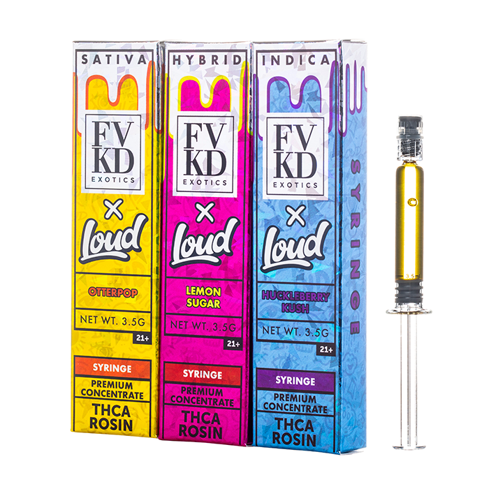 FVKD x Loud THCA Rosin Syringe 3.5G
