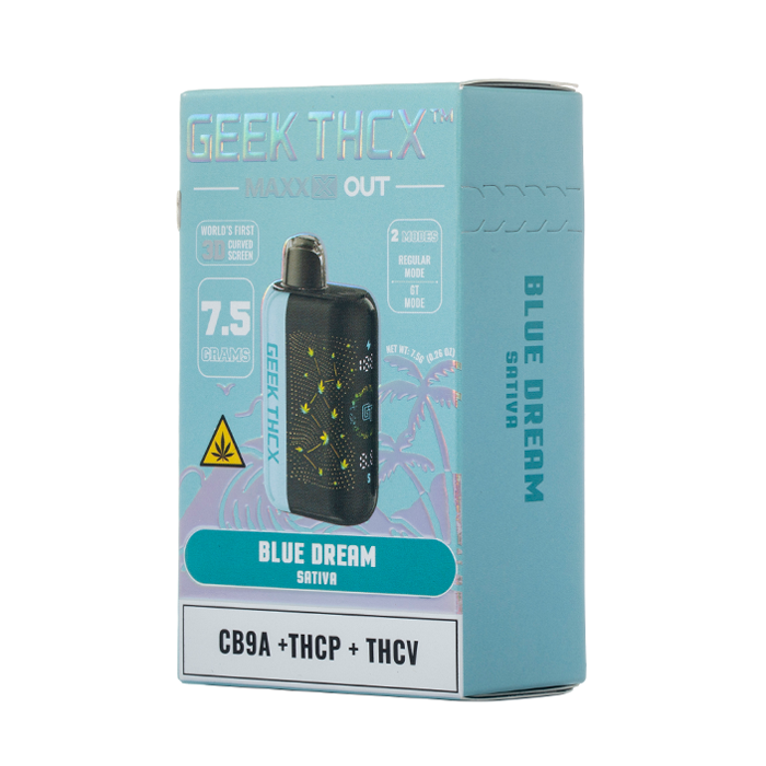 Geek THC-X MAXXX OUT CB9A THCP THCV Disposable 7.5G