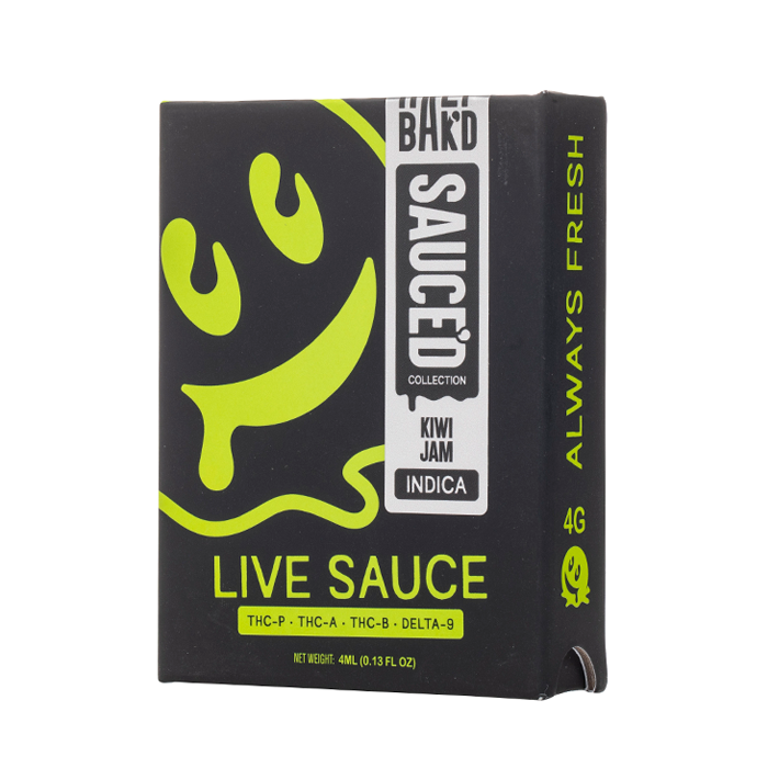 Half Bak'd Live Resin Sauced Disposable 4G