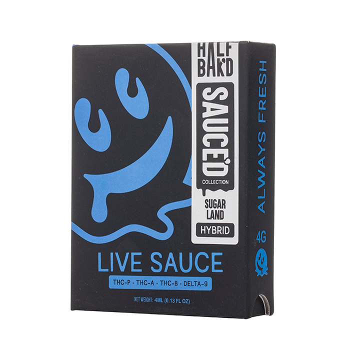 Half Bak'd Live Resin Sauced Disposable 4G