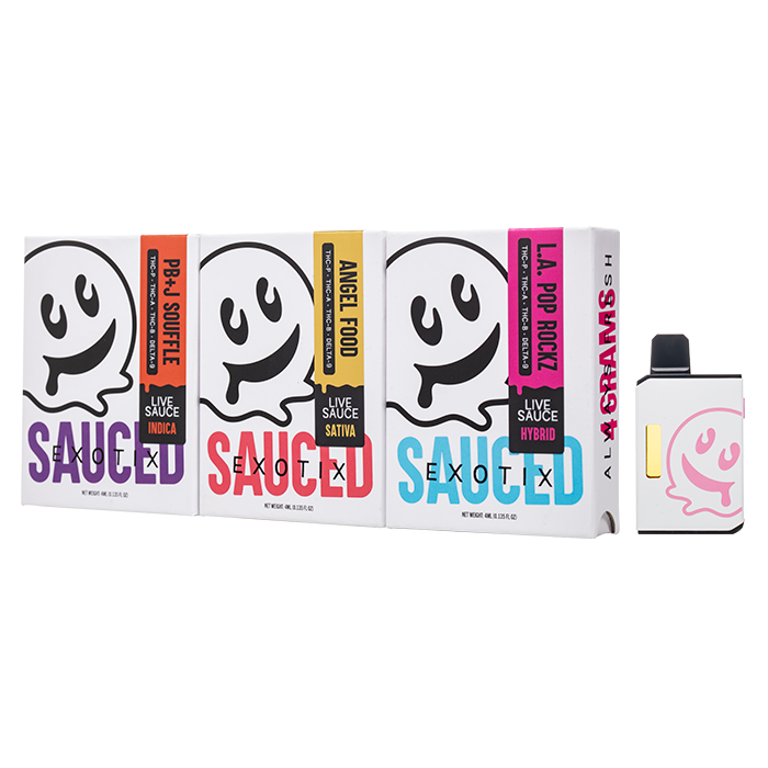 Half Bak'd Sauce'd Exotix Disposable 4G