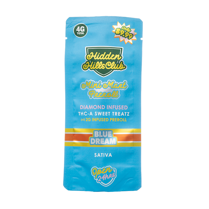 Hidden Hills Mini Mart THCA Prerolls 4G