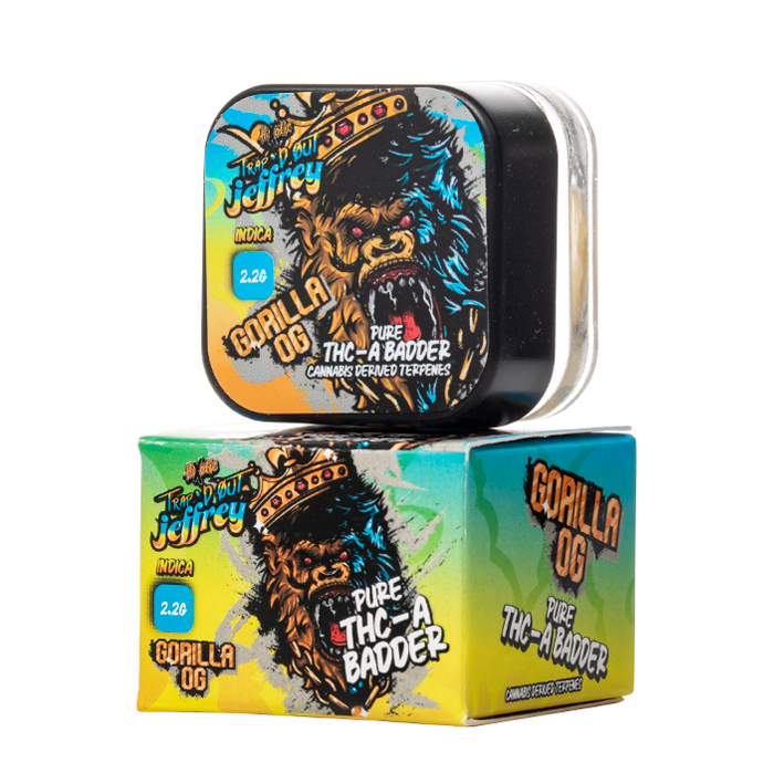 HiXotic Trap'd Out Jeffrey Pure THC-A Badder Dabs 2.2G