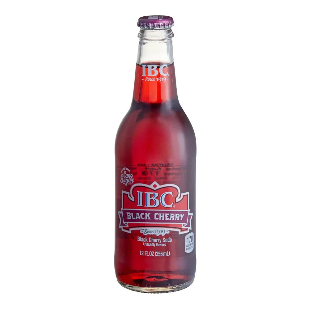 IBC Soda Black Cherry (USA) – Black Cherry Glass Bottle Soda — black cherry