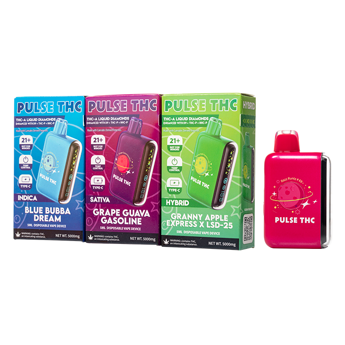 Pulse THC Liquid Diamond Disposable 5G