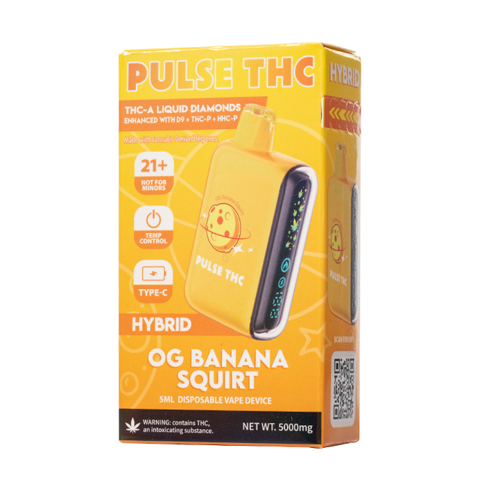 Pulse THC Liquid Diamond Disposable 5G