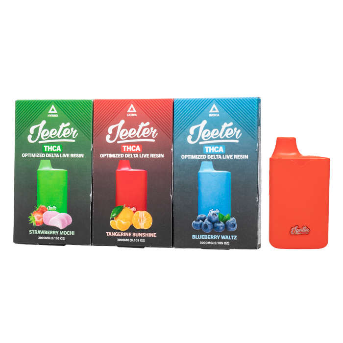 Jeeter THC-A Delta Live Resin Disposable 3G