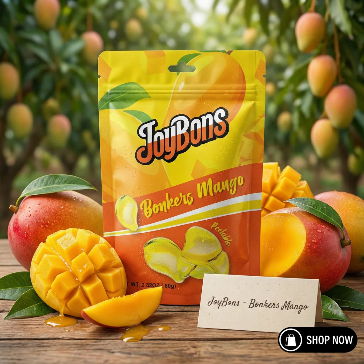 JoyBons Chewy Candy – Bold Fruit Chews, 4 Flavors