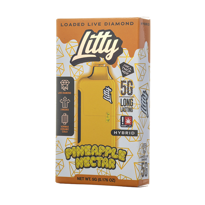 Litty THC-A Liquid Diamond Disposable 5G
