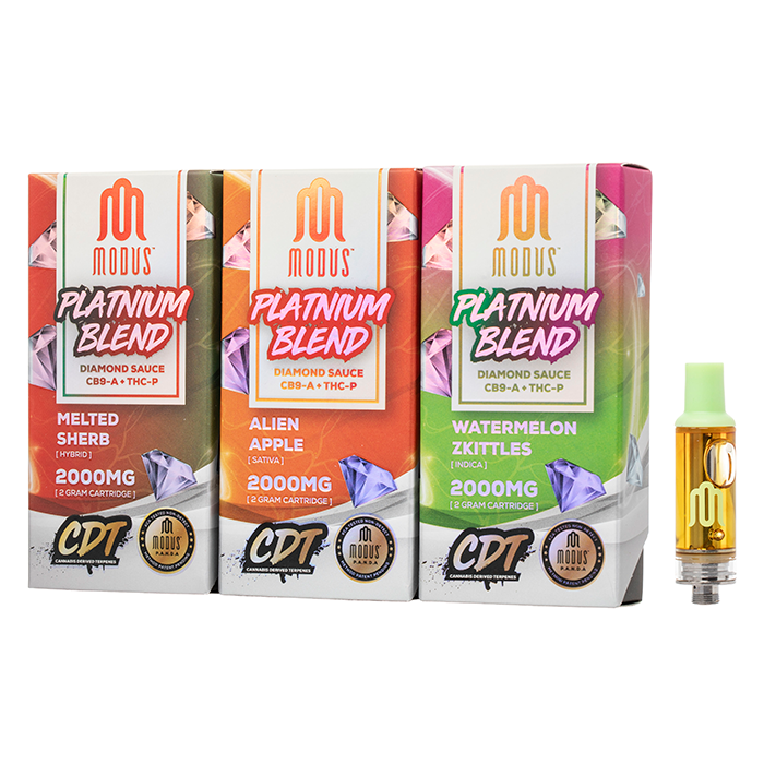 Modus Platinum Blend Cartridge 2G