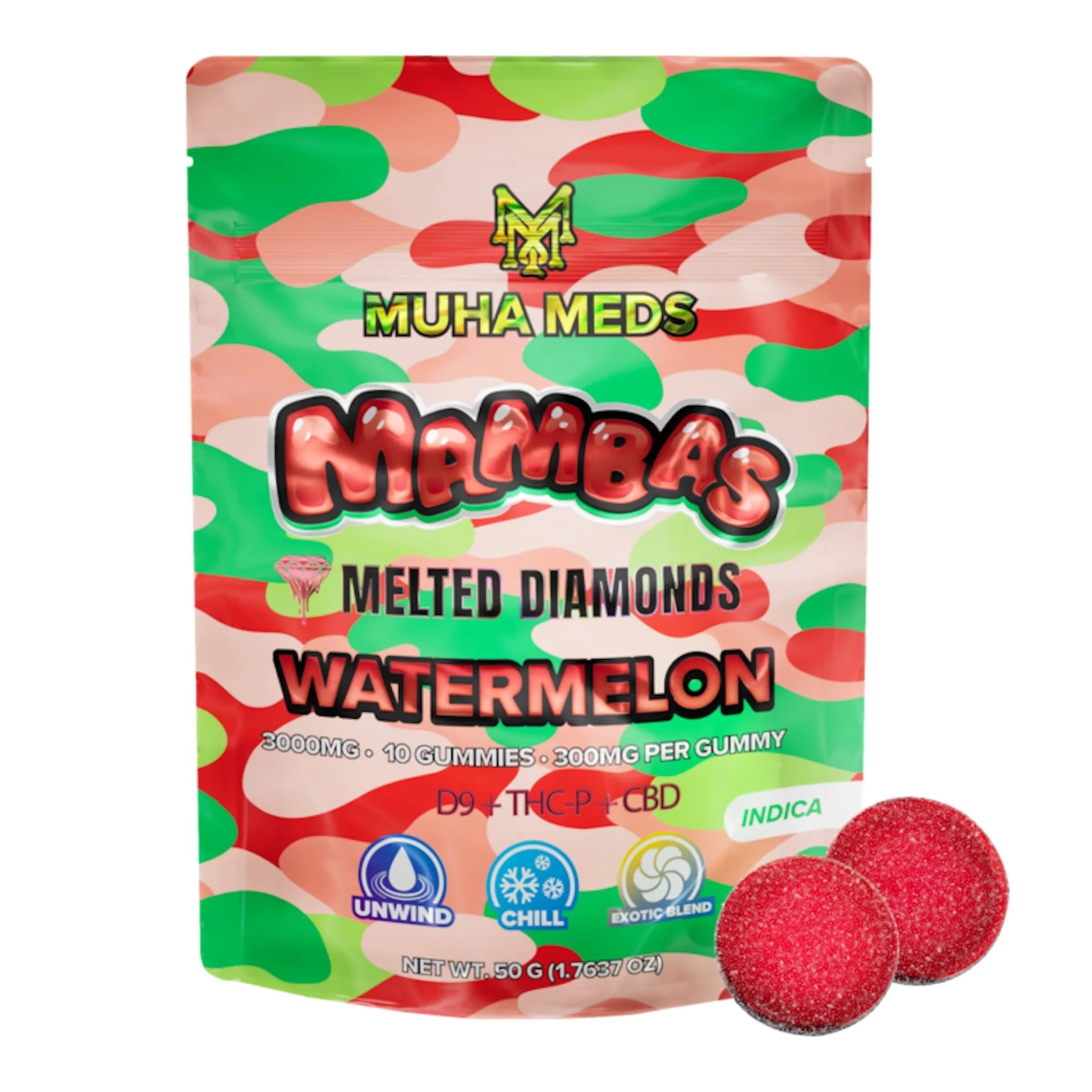 Muha Meds Melted Diamond Gummies 3000mg