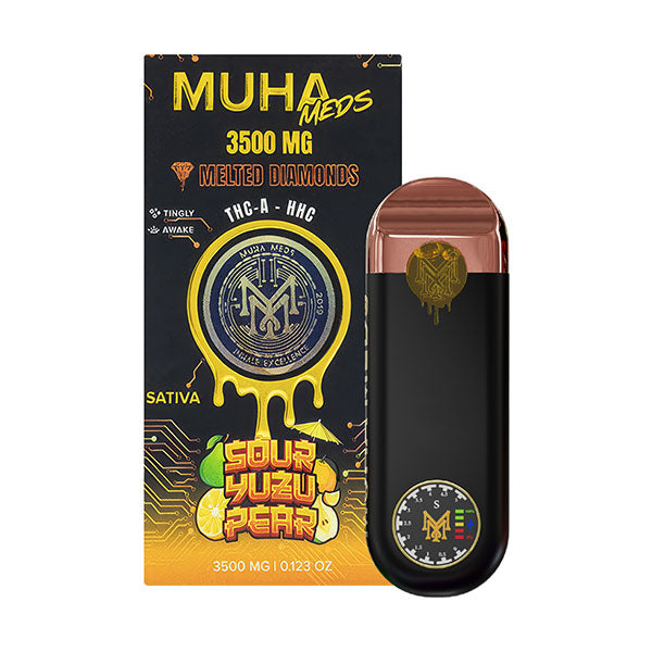 Muha Meds 3RD GEN - Melted Diamonds Disposable 3.5G