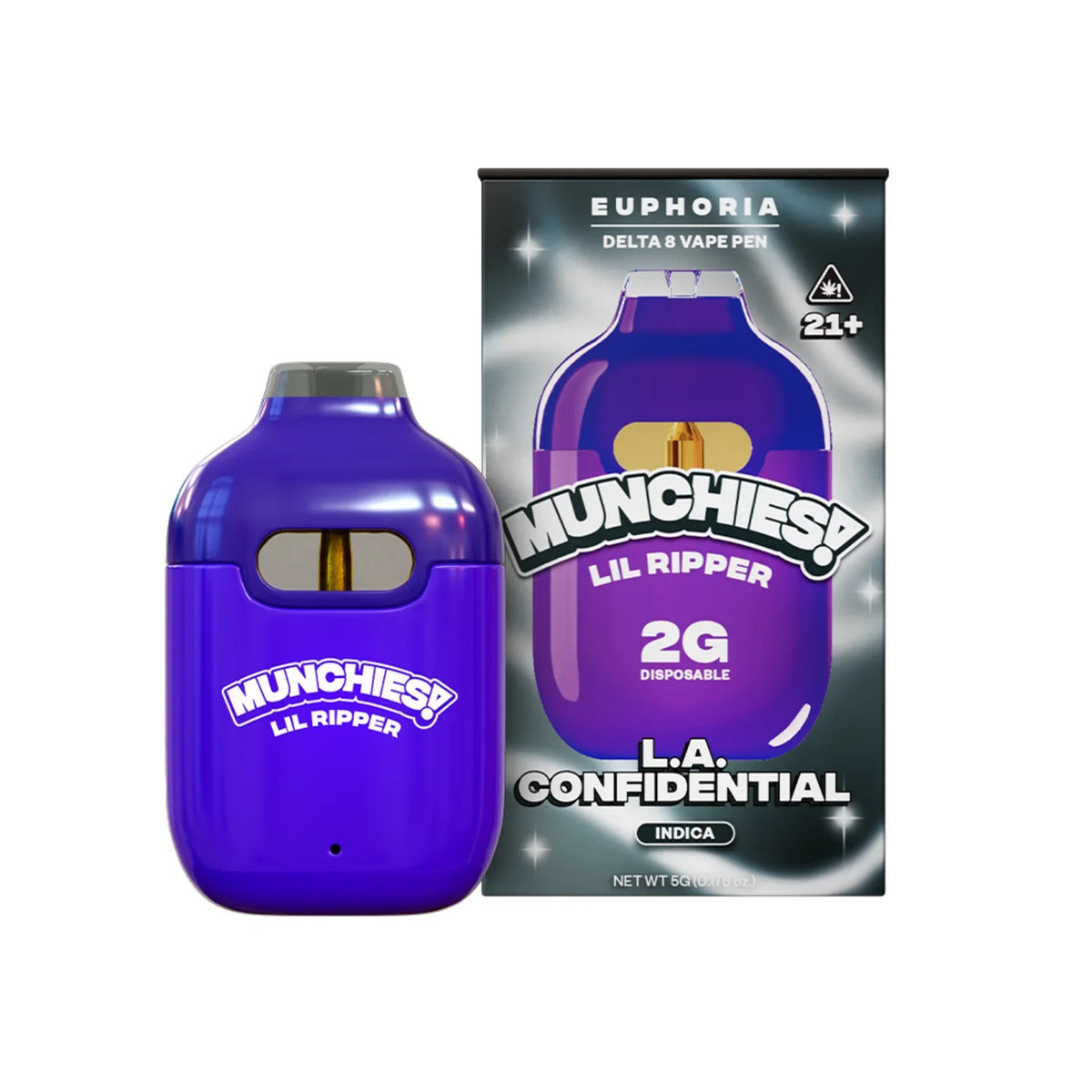 Munchies! Lil Ripper Euphoria Delta 8 Disposable 2G