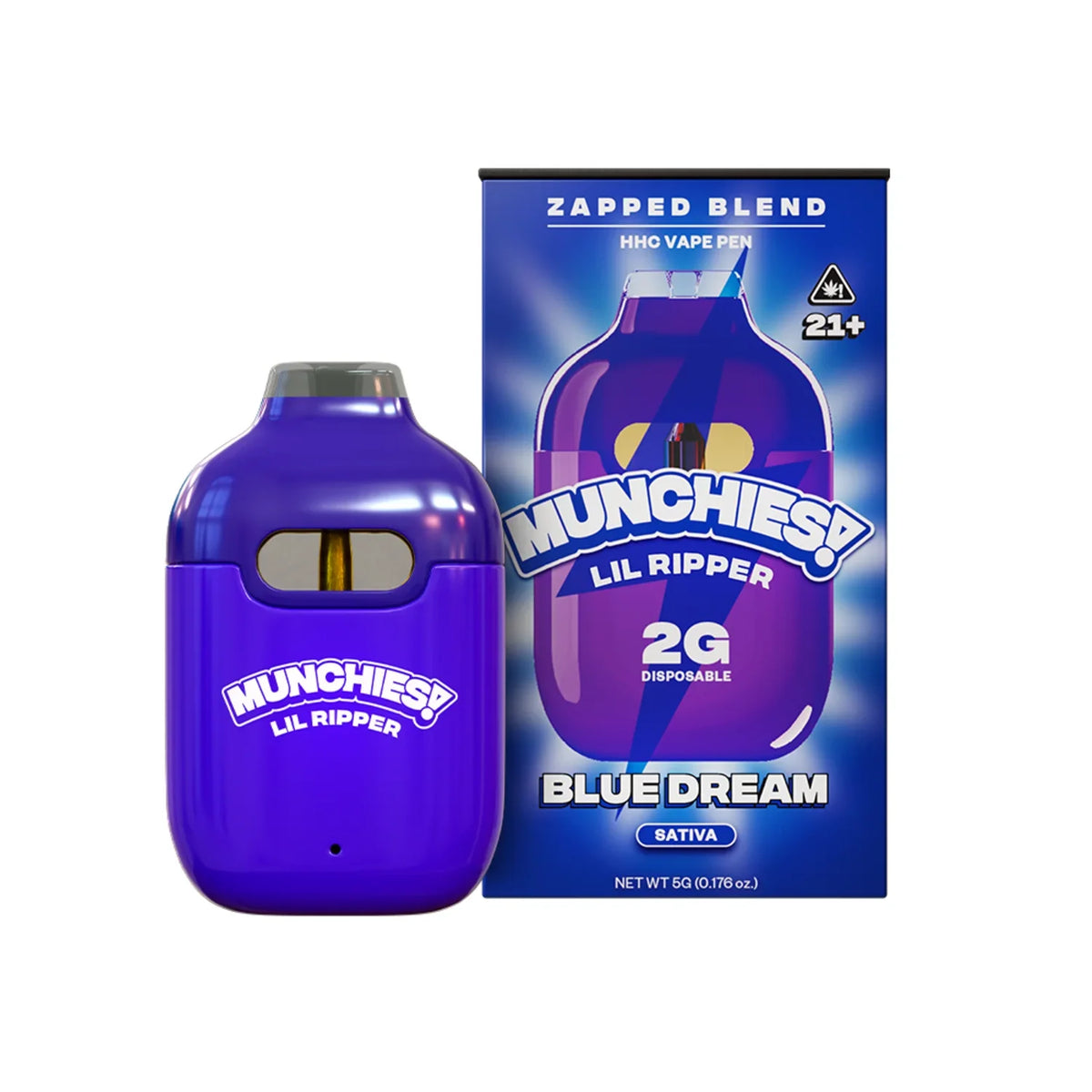 Munchies! Lil Ripper Zapped Blend HHC Disposable 2G