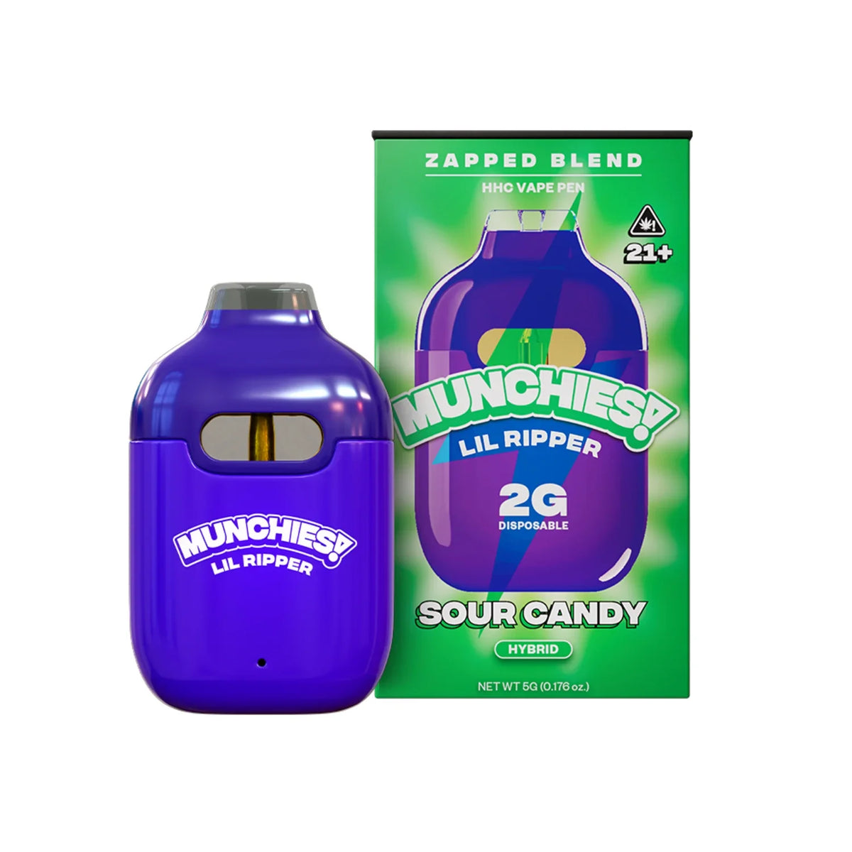 Munchies! Lil Ripper Zapped Blend HHC Disposable 2G
