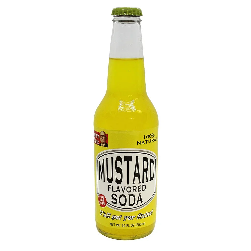 Mustard Flavored Soda (USA) – Savory Novelty Soda — default title