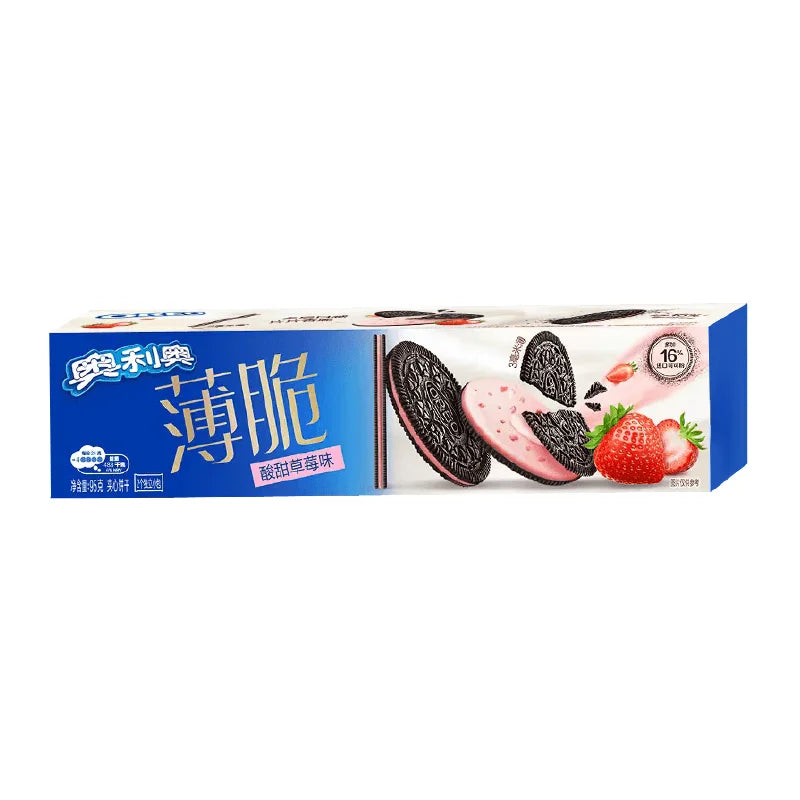 Oreo Crisp Thin Biscuits (China) – Thin Crispy Biscuits, 3 Flavors