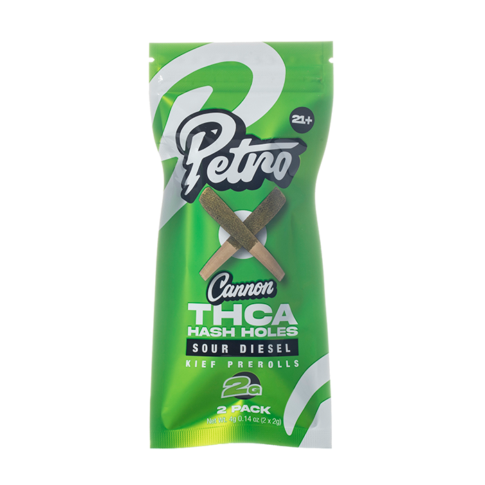 Petro Cannon THCA Hash Hole Prerolls 4G