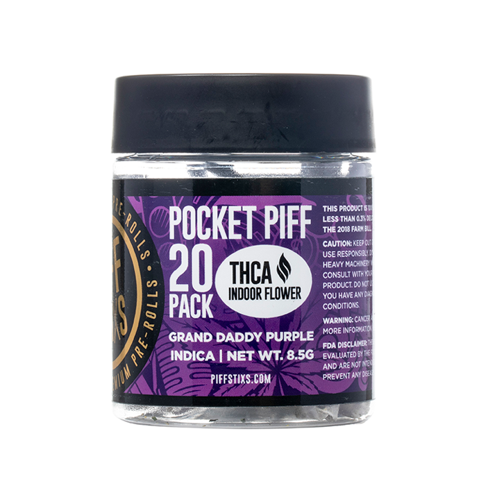 Piff Stix THCA Pocket Piff Pre Rolls 8.5G