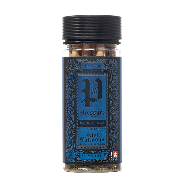 Pressure LA Kief Cannons THC-A Pre-Rolls 20G